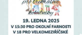 Odměna pro Tříkrálové koledníky - 19. ledna 2025