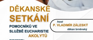 Děkanské setkání ve službě pomocníků eucharistie - akolyté