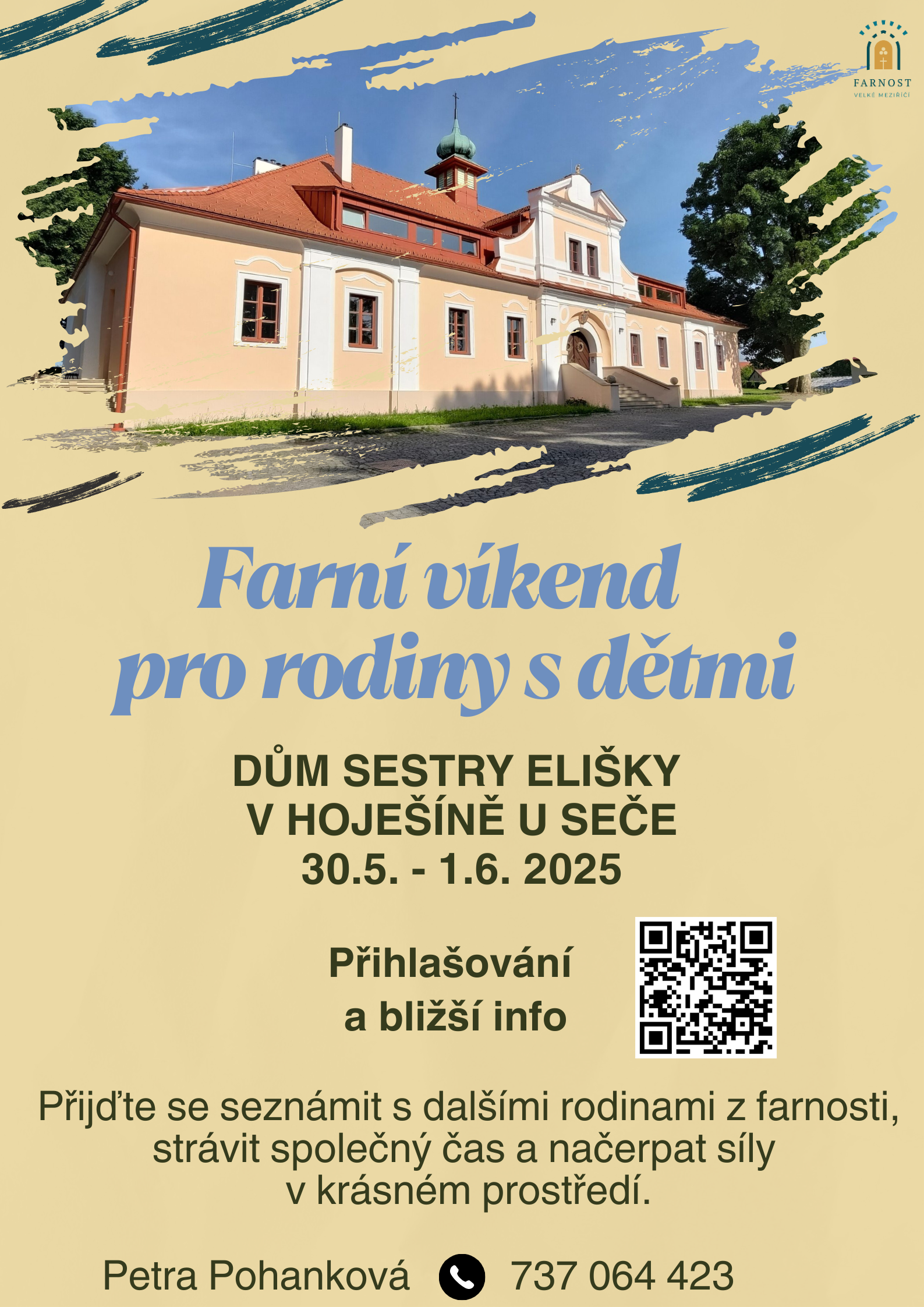 Farní víkend pro rodiny s dětmi Hoješín