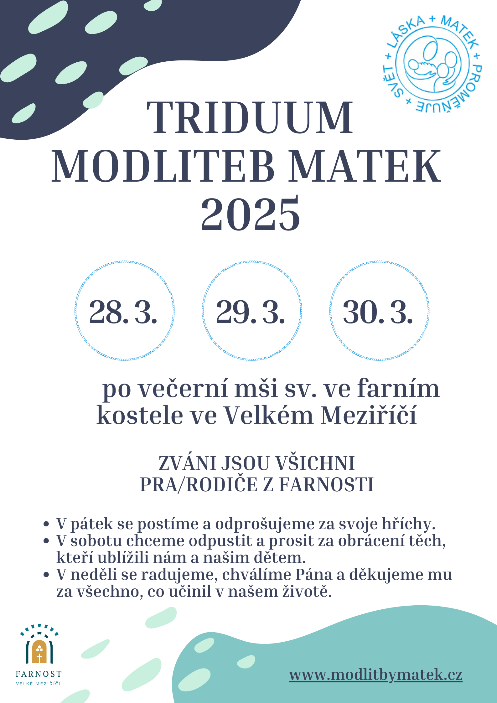 Triduum modliteb matek final 2025